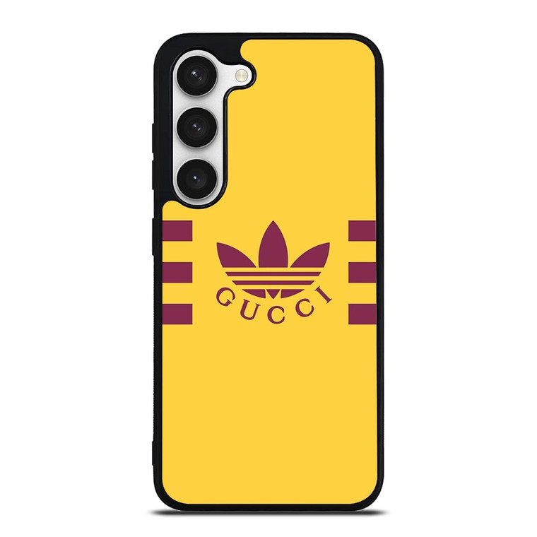 GUCCI LOGO X ADIDAS ICON Samsung Galaxy S23 Case Cover GUCCI LOGO X ADIDAS ICON Samsung Galaxy S23 Case Cover
