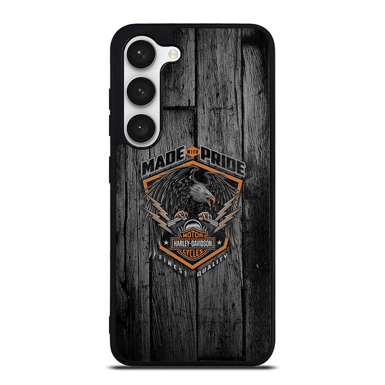 HARLEY DAVIDSON MADE WITH PRIDE Samsung Galaxy S23 Case Cover HARLEY DAVIDSON MADE WITH PRIDE Samsung Galaxy S23 Case Cover
