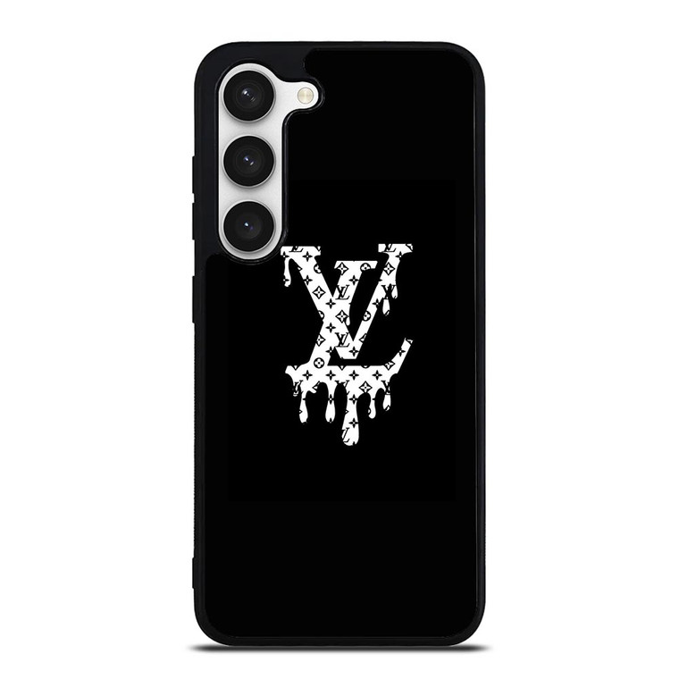LOUIS VUITTON LV LOGO MELTING Samsung Galaxy S23 Case Cover LOUIS VUITTON LV LOGO MELTING Samsung Galaxy S23 Case Cover