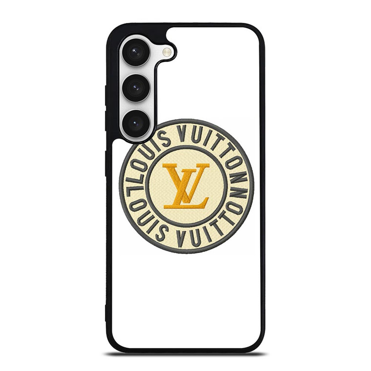 LOUIS VUITTON LV ROUND LOGO Samsung Galaxy S23 Case Cover LOUIS VUITTON LV ROUND LOGO Samsung Galaxy S23 Case Cover