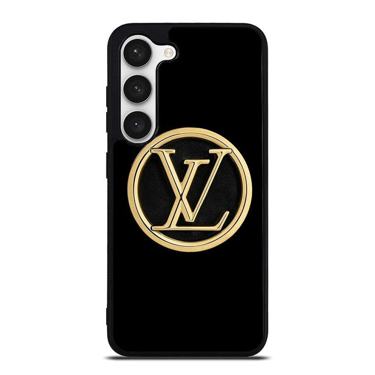 LOUIS VUITTON LV ROUND METAL LOGO Samsung Galaxy S23 Case Cover LOUIS VUITTON LV ROUND METAL LOGO Samsung Galaxy S23 Case Cover