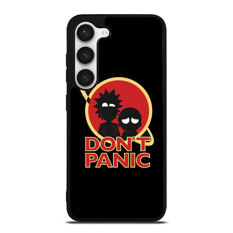 RICK AND MORTY DONT PANIC Samsung Galaxy S23 Case Cover