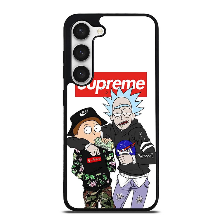 SUPREME RICK AND MORTY Samsung Galaxy S23 Case Cover