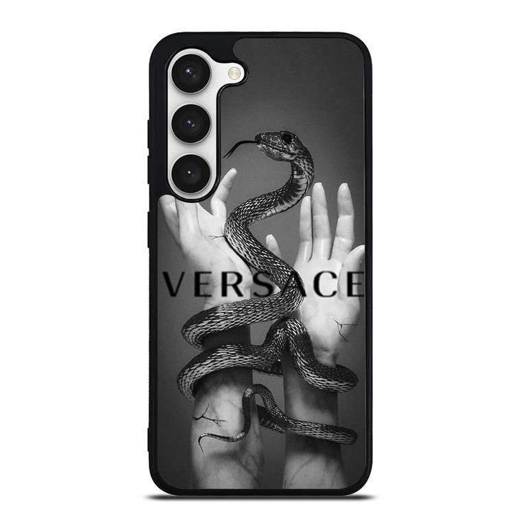 VERSACE LOGO SNAKE AND HANDS Samsung Galaxy S23 Case Cover