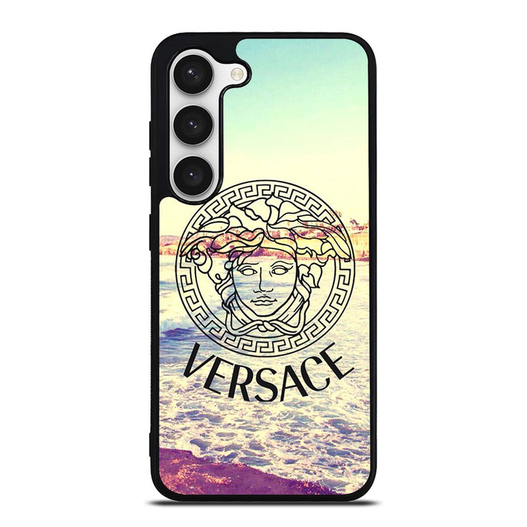 VERSACE LOGO THE BEACH Samsung Galaxy S23 Case Cover