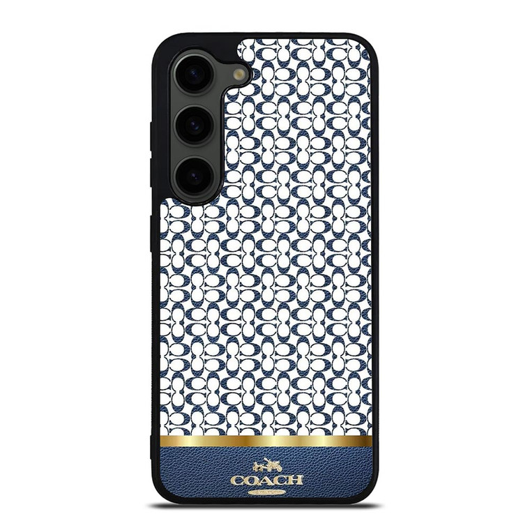 COACH NEW YORK LOGO BLUE ICON Samsung Galaxy S23 Plus Case Cover