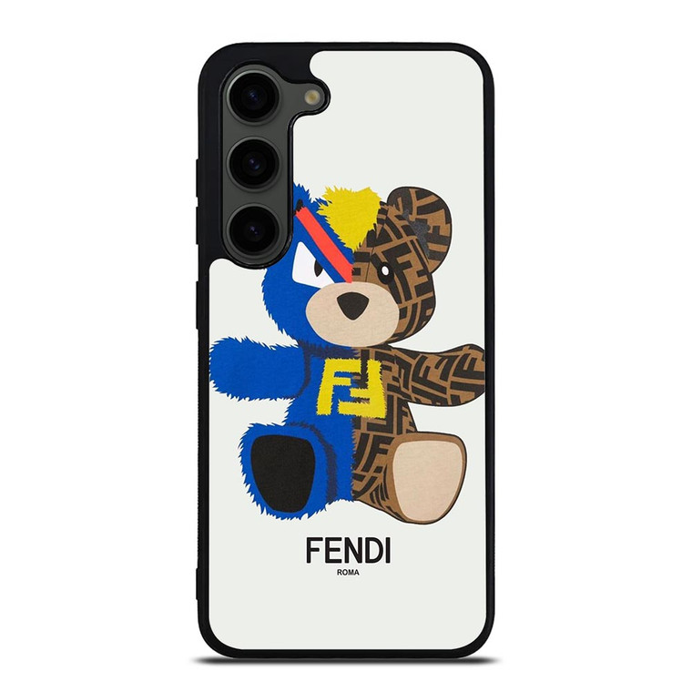 FENDI ROMA LOGO BEAR ICON Samsung Galaxy S23 Plus Case Cover