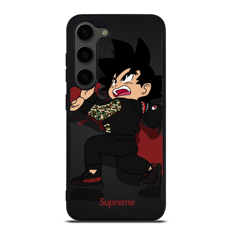 GOKU KIDS BAPE SHARK SUPREME Samsung Galaxy S23 Plus Case Cover