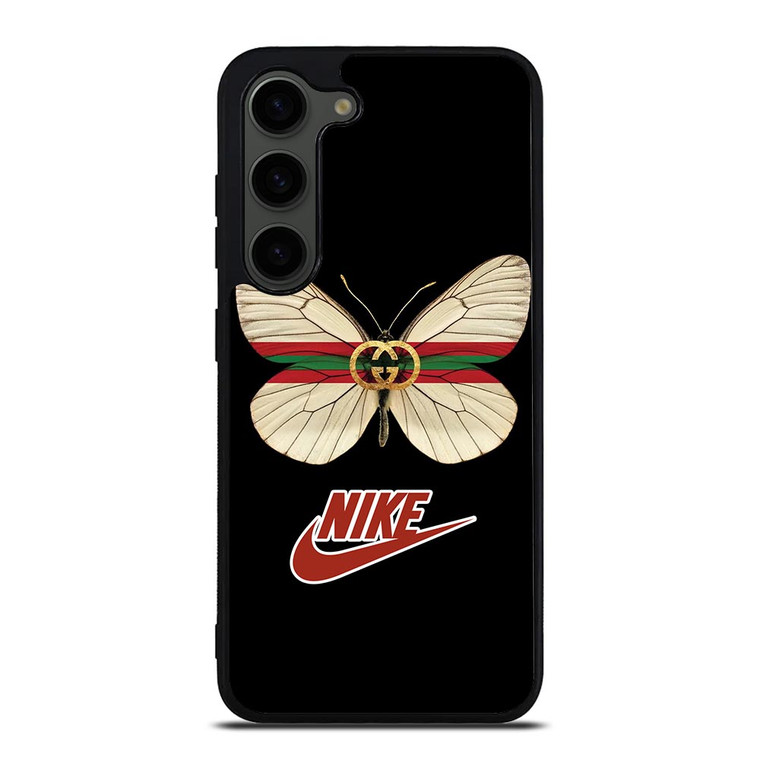 GUCCI BUTTERFLY X NIKE LOGO ICON Samsung Galaxy S23 Plus Case Cover GUCCI BUTTERFLY X NIKE LOGO ICON Samsung Galaxy S23 Plus Case Cover
