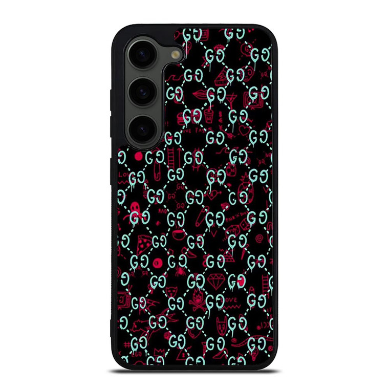 GUCCI LOGO FOND Samsung Galaxy S23 Plus Case Cover