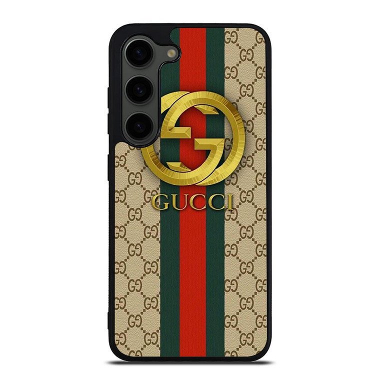 GUCCI LOGO GUCCI ICON PATTERN Samsung Galaxy S23 Plus Case Cover GUCCI LOGO GUCCI ICON PATTERN Samsung Galaxy S23 Plus Case Cover