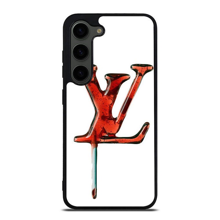 LOUIS VUITTON LOGO MELTING CANDY ICON Samsung Galaxy S23 Plus Case Cover