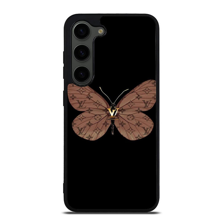 LOUIS VUITTON LV LOGO BUTTERFLY Samsung Galaxy S23 Plus Case Cover LOUIS VUITTON LV LOGO BUTTERFLY Samsung Galaxy S23 Plus Case Cover