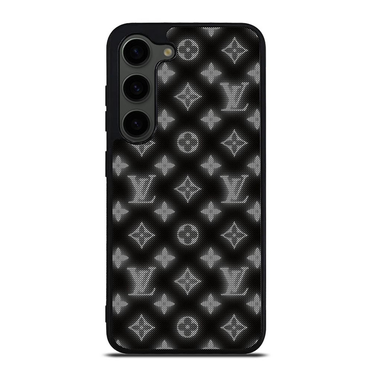 LOUISE VUITTON LOGO PATTERN BLACK WHITE Samsung Galaxy S23 Plus Case Cover LOUISE VUITTON LOGO PATTERN BLACK WHITE Samsung Galaxy S23 Plus Case Cover