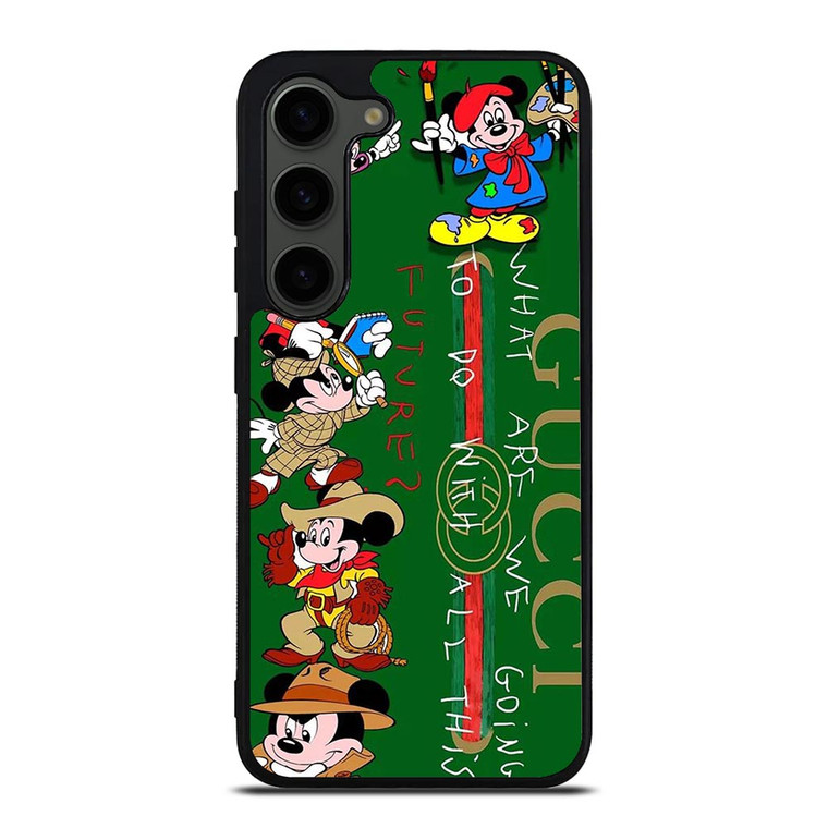 MICKEY MOUSE DISNEY GUCCI FUTURE Samsung Galaxy S23 Plus Case Cover MICKEY MOUSE DISNEY GUCCI FUTURE Samsung Galaxy S23 Plus Case Cover