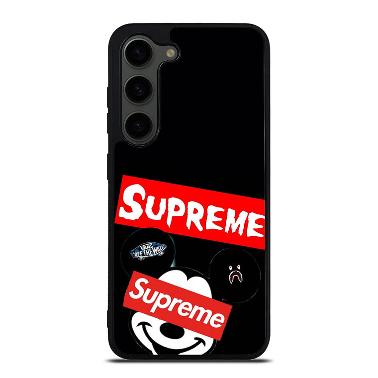 MICKEY MOUSE HYPEBEAST SUPREME Samsung Galaxy S23 Plus Case Cover