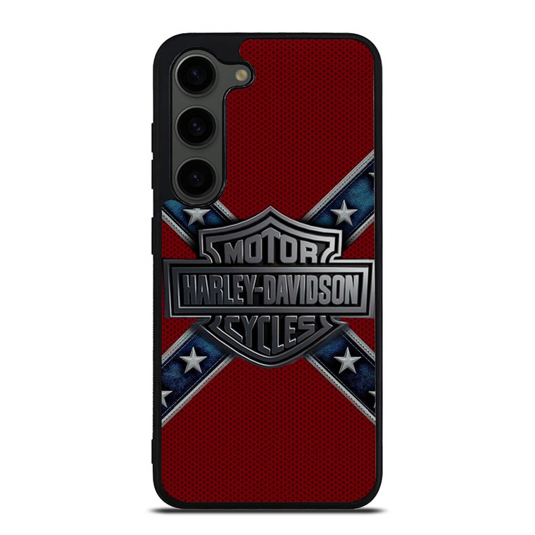 MOTORCYCLE HARLEY DAVIDSON LOGO RED Samsung Galaxy S23 Plus Case Cover