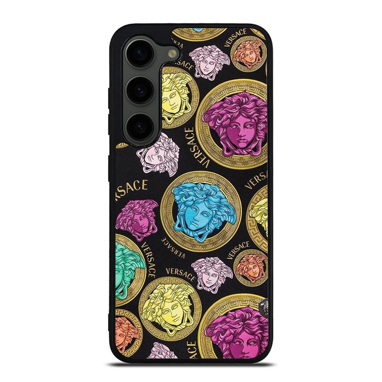 VERSACE COLORFUL LOGO Samsung Galaxy S23 Plus Case Cover