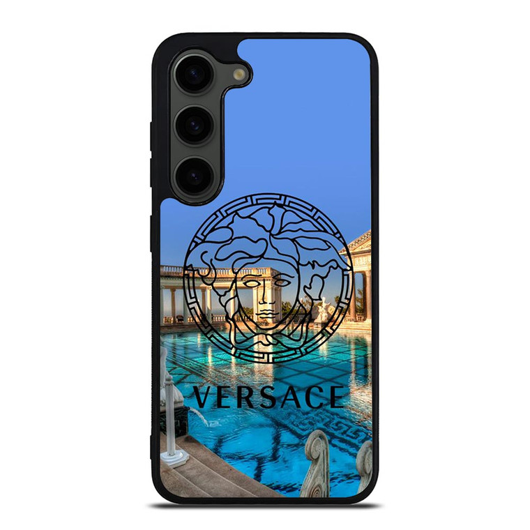 VERSACE LOGO POOL PALACE Samsung Galaxy S23 Plus Case Cover
