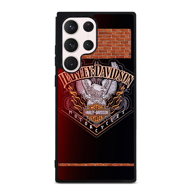 HARLEY DAVIDSON EAGLE BADGE Samsung Galaxy S23 Ultra Case Cover