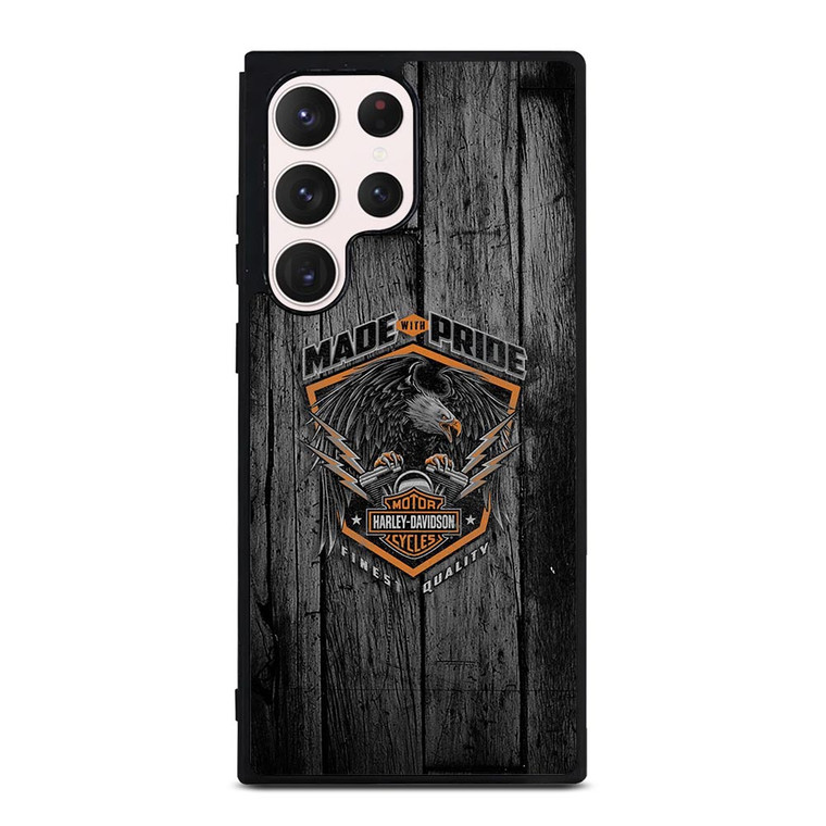 HARLEY DAVIDSON MADE WITH PRIDE Samsung Galaxy S23 Ultra Case Cover HARLEY DAVIDSON MADE WITH PRIDE Samsung Galaxy S23 Ultra Case Cover