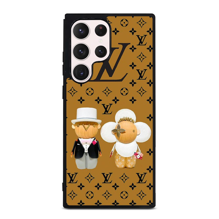LOUIS VUITTON LV LOGO WOODEN DOLLS Samsung Galaxy S23 Ultra Case Cover LOUIS VUITTON LV LOGO WOODEN DOLLS Samsung Galaxy S23 Ultra Case Cover