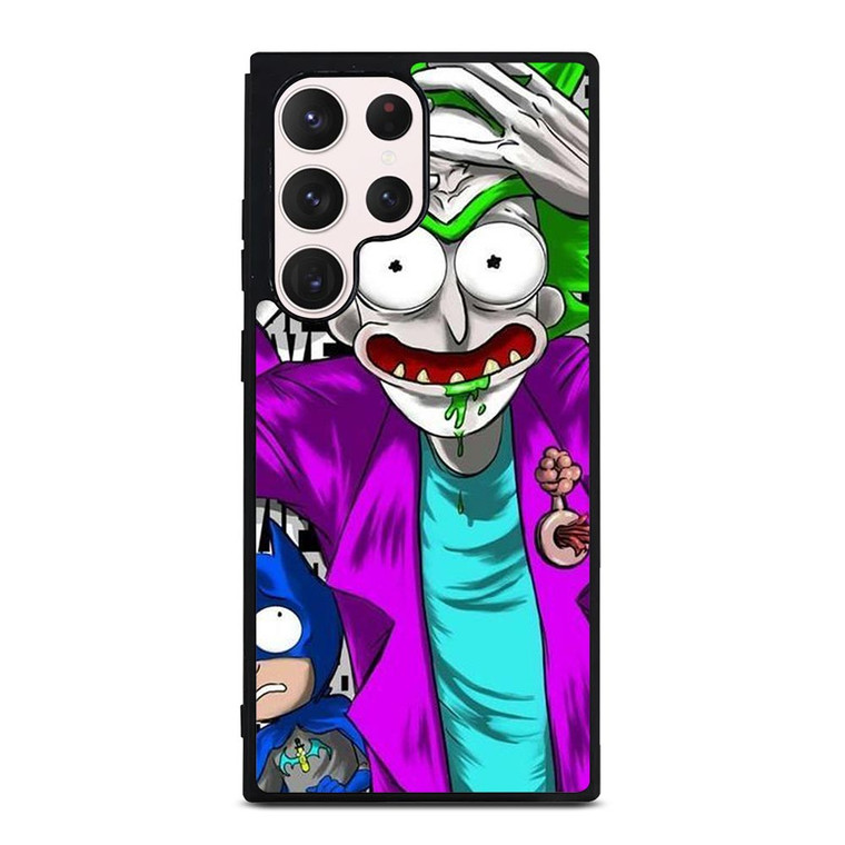 RICK AND MORTY BATMAN JOKER Samsung Galaxy S23 Ultra Case Cover