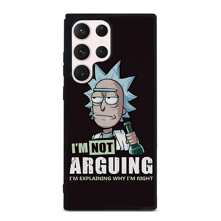 RICK AND MORTY NOT ARGUING Samsung Galaxy S23 Ultra Case Cover