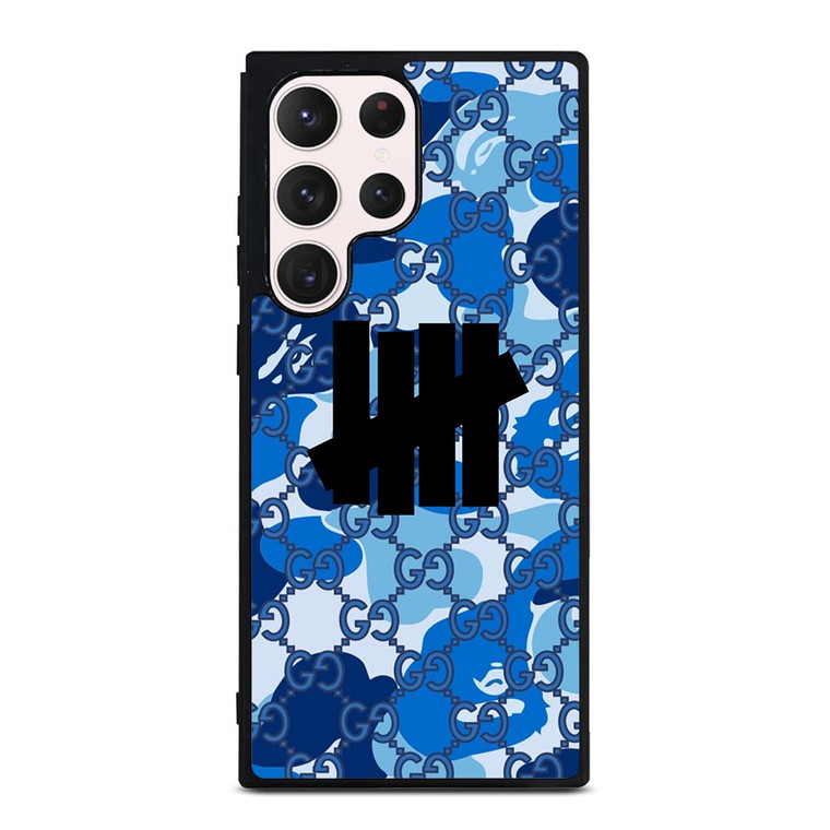 UNDEFEATED X GUCCI X BAPE CAMO Samsung Galaxy S23 Ultra Case Cover