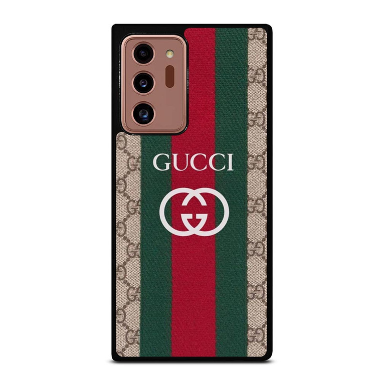 GUCCI ICON GUCCI LOGO PATTERN Samsung Galaxy Note 20 Ultra Case Cover