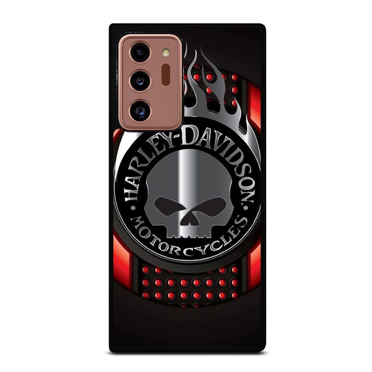 HARLEY DAVIDSON MOTORCYCLES COMPANY SKULL LOGO Samsung Galaxy Note 20 Ultra Case Cover