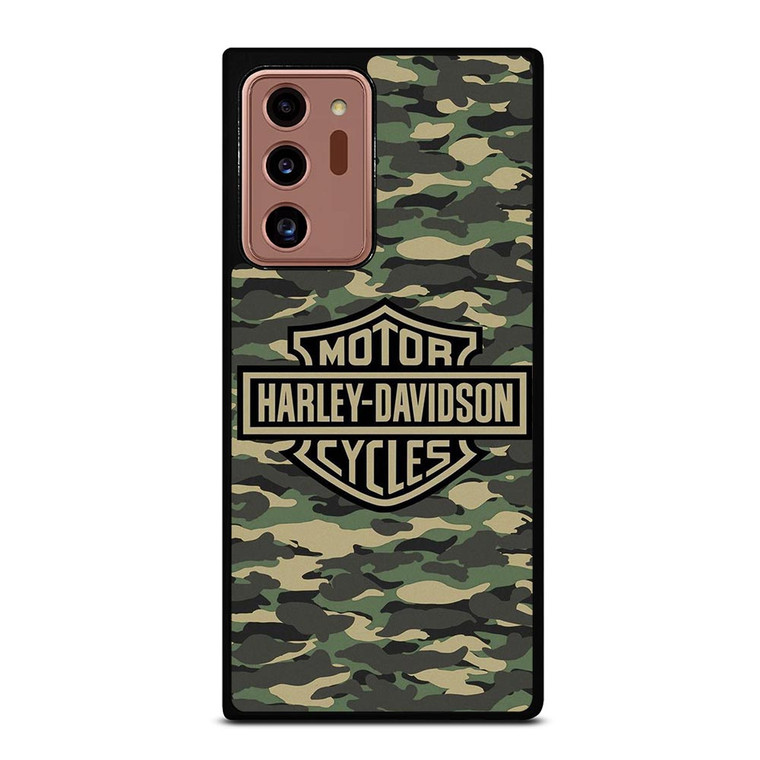 HARLEY DAVIDSON MOTORCYCLES LOGO COMPANY CAMO Samsung Galaxy Note 20 Ultra Case Cover