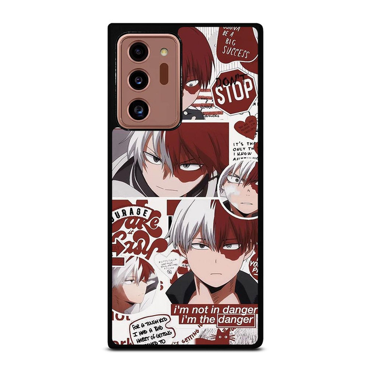 MY HERO ACADEMIA SHOTO TODOROKI QUOTE Samsung Galaxy Note 20 Ultra Case Cover