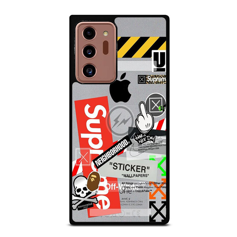 OFF WHITE SUPREME Samsung Galaxy Note 20 Ultra Case Cover
