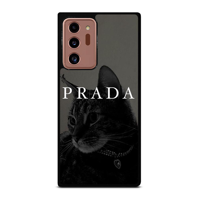 PRADA LOGO CAT Samsung Galaxy Note 20 Ultra Case Cover