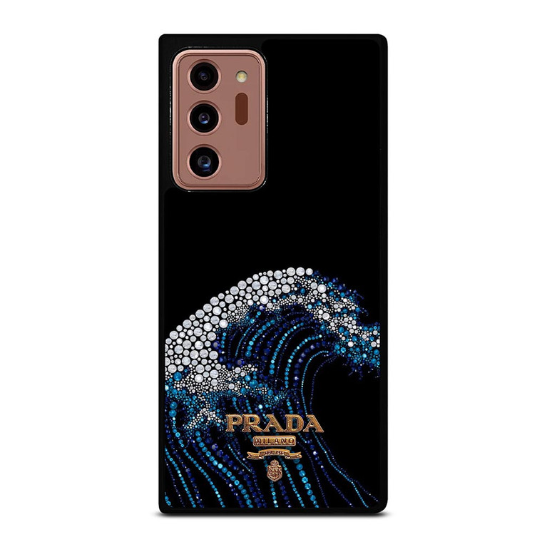 PRADA LOGO DIAMOND WAVE Samsung Galaxy Note 20 Ultra Case Cover