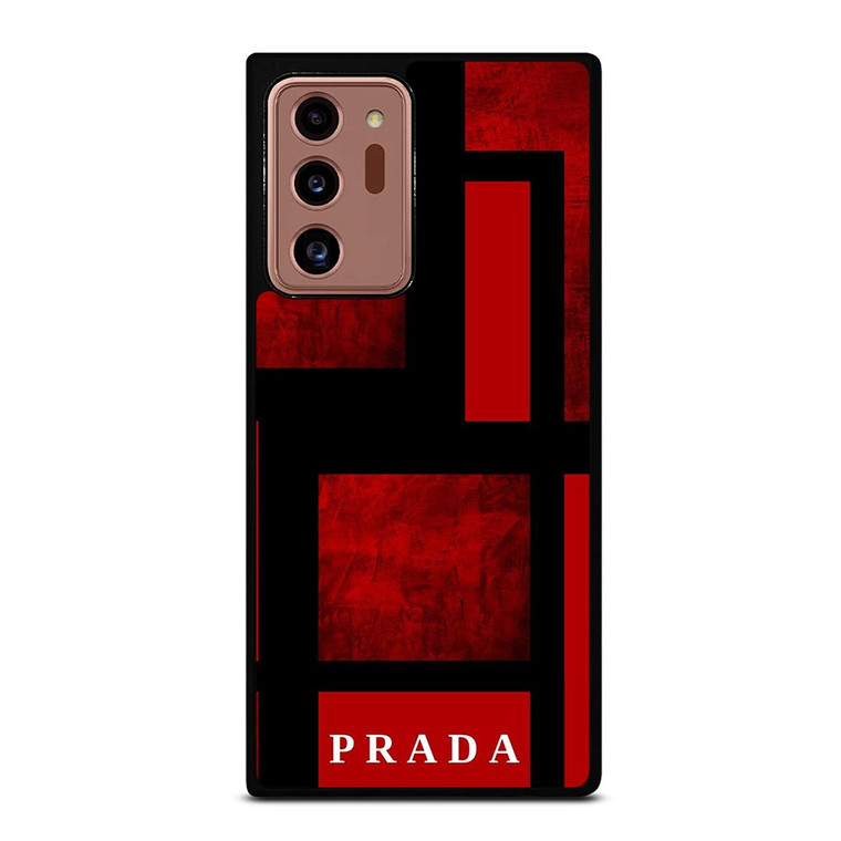 PRADA LOGO RED Samsung Galaxy Note 20 Ultra Case Cover