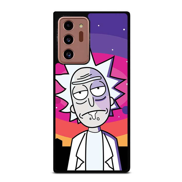 RICK AND MORTY PURPLE ART Samsung Galaxy Note 20 Ultra Case Cover