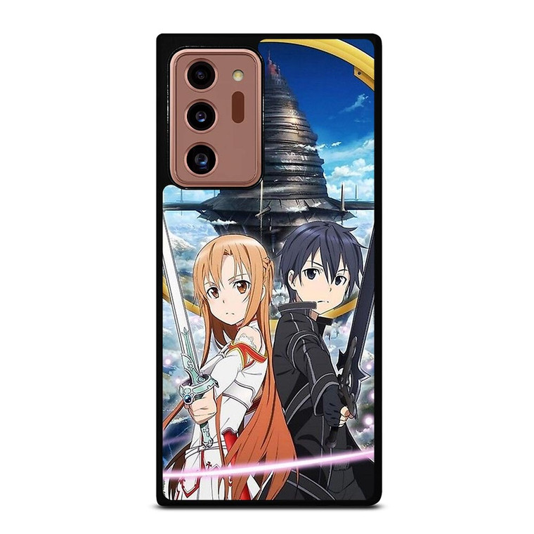 SWORD ART ONLINE KIRITO AND ASUNA SAO Samsung Galaxy Note 20 Ultra Case Cover