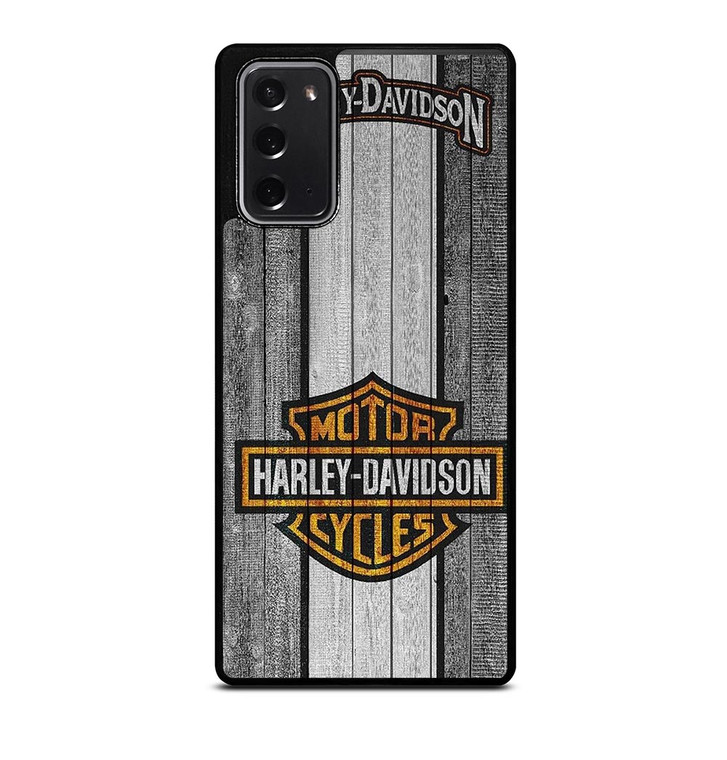 HARLEY DAVIDSON WOODEN LOGO Samsung Galaxy Note 20 Case Cover