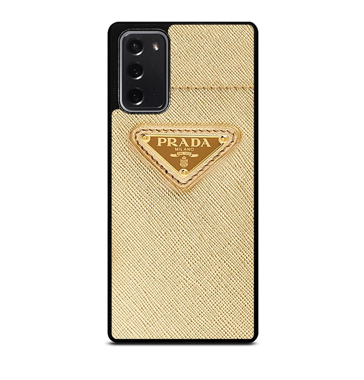 PRADA LOGO GOLD Samsung Galaxy Note 20 Case Cover