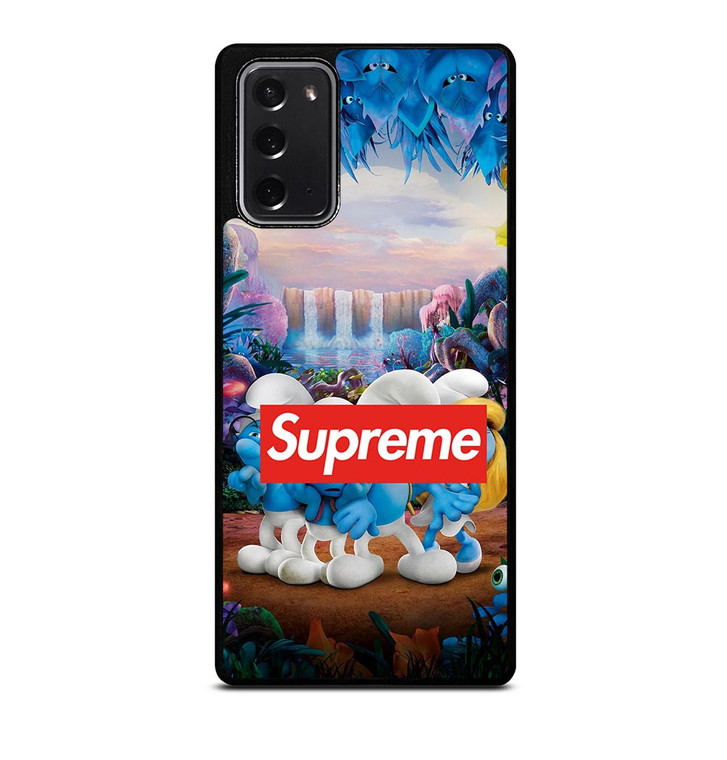 SUPREME AND THE SMURFS 2 Samsung Galaxy Note 20 Case Cover