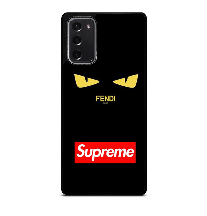 SUPREME FENDI EYES Samsung Galaxy Note 20 Case Cover