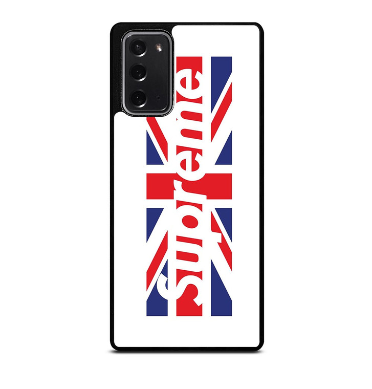 SUPREME UNITED KINGDOM FLAG Samsung Galaxy Note 20 Case Cover