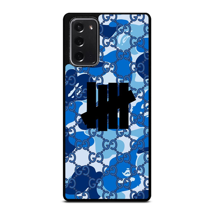 UNDEFEATED X GUCCI X BAPE CAMO Samsung Galaxy Note 20 Case Cover