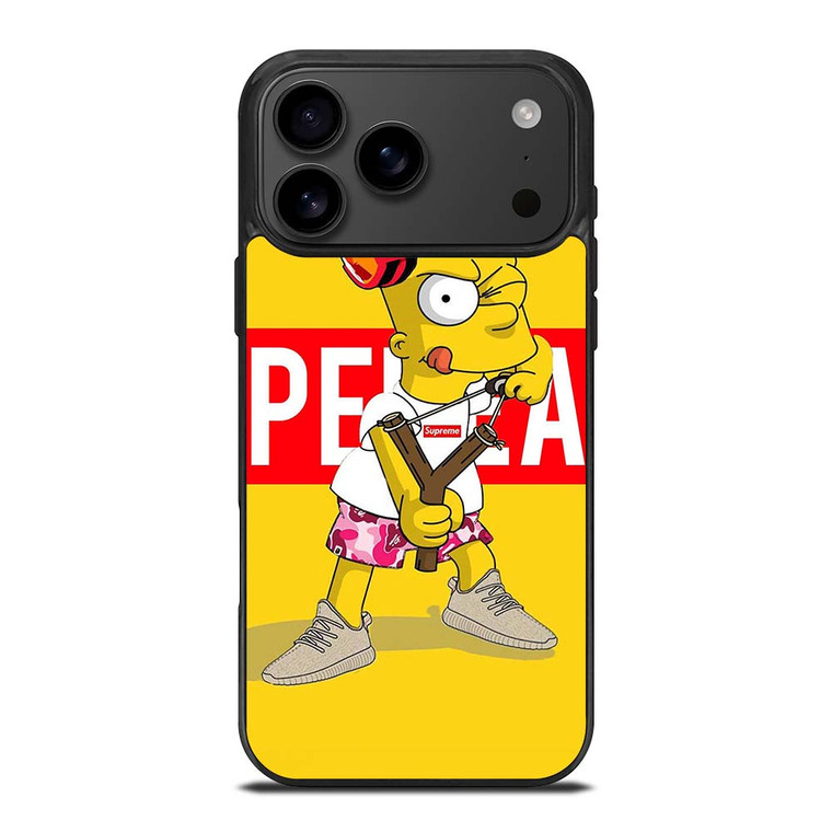 BART SIMPSON SUPREME HYPEBEAST iPhone 17 Pro Max Case Cover