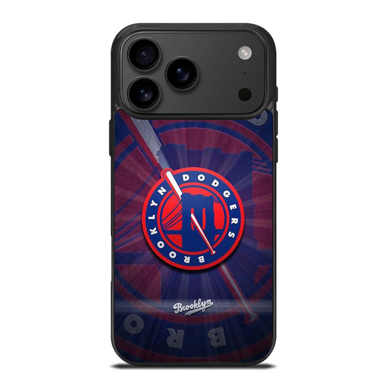 BROOKLYN DODGERS BASEBALL LOGO iPhone 17 Pro Max Case Cover