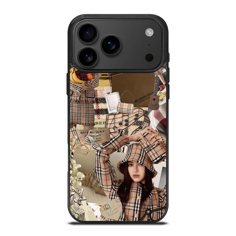 BURBERRY DANIELLE NEWJEANS iPhone 17 Pro Max Case Cover