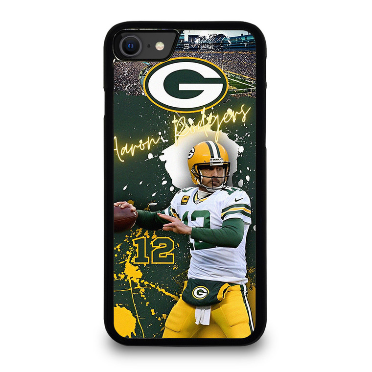 AARON RODGERS 12 GREEN BAY PACKERS  iPhone SE 2020 Case Cover