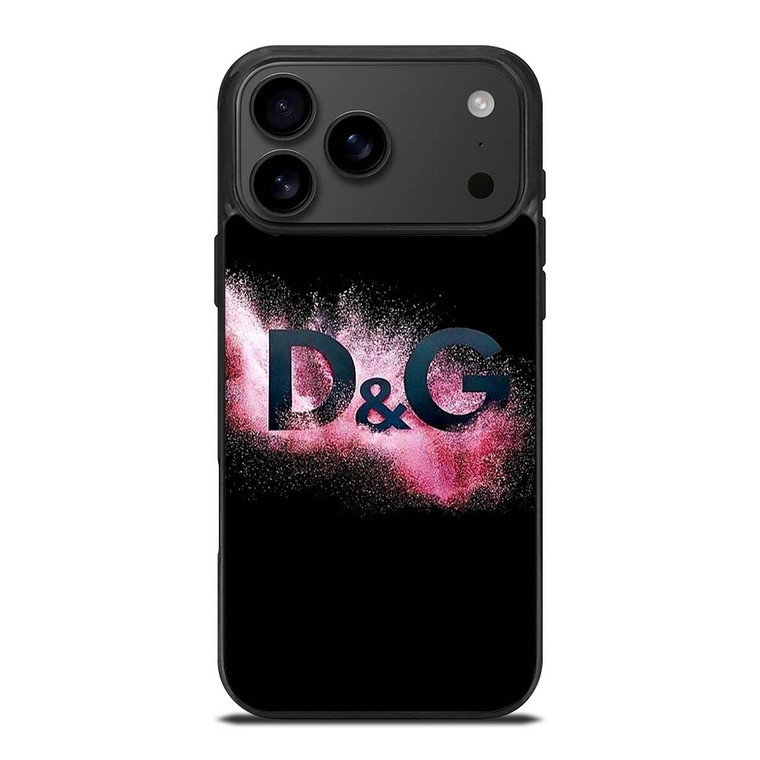 DOLCE AND GABBANA D&G LOGO SPARKLE iPhone 17 Pro Max Case Cover